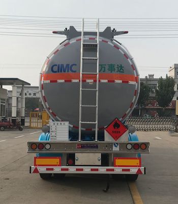 Mastercard SDW9400GRYC Flammable liquid tank transport semi-trailer