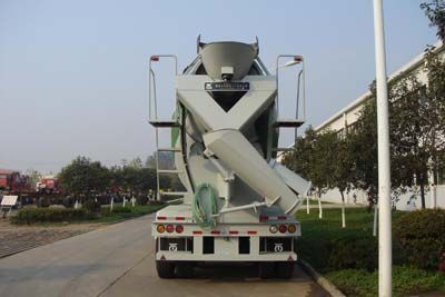 Qingte  QDT9340GJB Concrete mixing and transportation semi-trailer