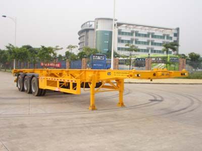 Hong Kong and Guangdong  HSD9380TJZG Container transport semi-trailer