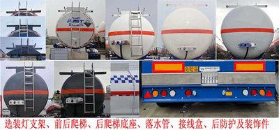 Ruijiang  WL9404GFWD26Y Tank transport semi-trailer for corrosive substances