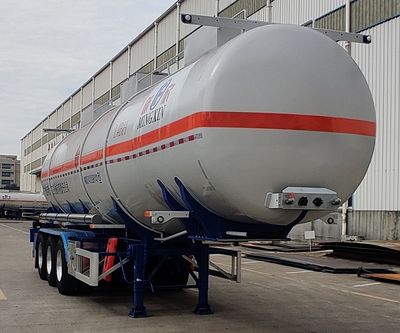 Mingxin  NMX9400GRY41 Flammable liquid tank transport semi-trailer