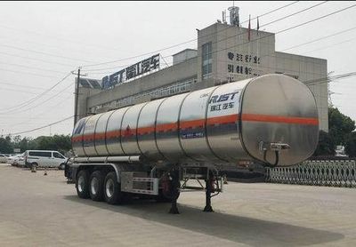 Ruijiang  WL9405GRYF Aluminum alloy flammable liquid tank transport semi-trailer