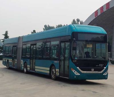 Zhongtong Automobile LCK6180EVGDA1 Pure electric articulated low floor city buses