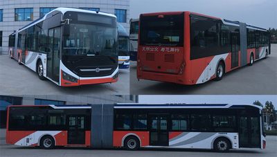 Zhongtong Automobile LCK6180EVGDA1 Pure electric articulated low floor city buses