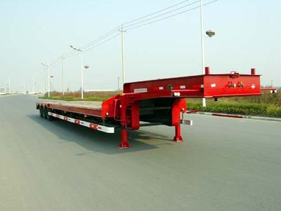 Tonghua  THT9401TD Low flatbed semi-trailer