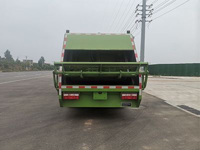 Huamao Junjie  LHC5090ZYSEQBEV Pure electric compression garbage truck