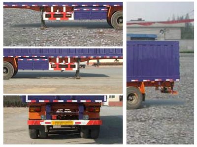 Zhongshang Automobile ZL9403XXY Box transport semi-trailer