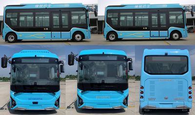 Kaiwo  NJL6700EVD Pure electric low entry city buses