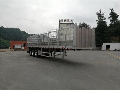 Haifulong  PC9401CCY Aluminum alloy warehouse grate transport semi-trailer