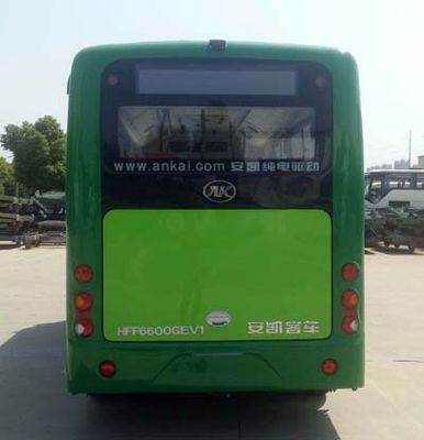 Ankai  HFF6600GEV1 Pure electric city buses