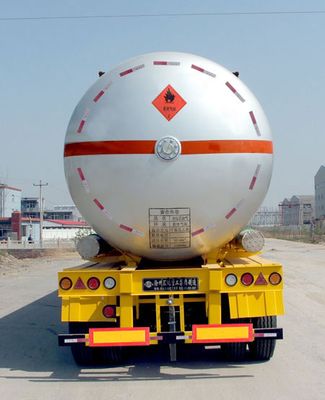 Huida brand automobiles YHD9406GYQ Semi trailer for liquefied gas transportation