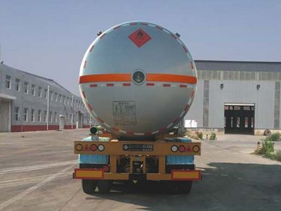 Huida brand automobiles YHD9406GYQ Semi trailer for liquefied gas transportation