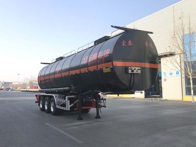 Zhengkang Hongtai brand automobiles HHT9402GRYF Flammable liquid tank transport semi-trailer