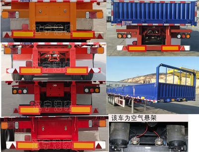 Xitai brand automobile LGT9400L Fence semi-trailer