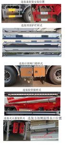 Qilin  QLG9405GFWA Tank transport semi-trailer for corrosive substances