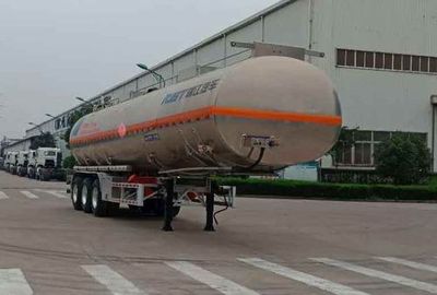 Ruijiang  WL9403GRYL Aluminum alloy flammable liquid tank transport semi-trailer