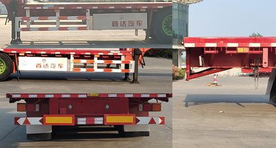 Shouda  GFC9400TDP Low flatbed semi-trailer