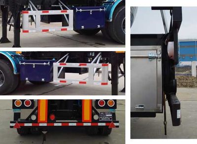 Hongtu  HT9400GFW Tank transport semi-trailer for corrosive substances