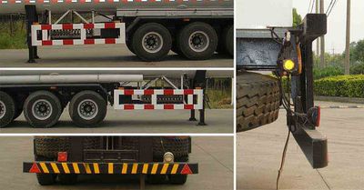 Han Zhong Shen Leng  ZHJ9406GDYA Low temperature liquid transport semi-trailer