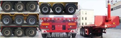 Liang Hong  MXH9401ZZXP Flat dump semi-trailer