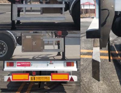 Changhua  HCH9407GRY32 Aluminum alloy flammable liquid tank transport semi-trailer