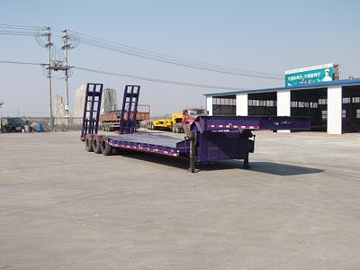 Shunyun  HYY9351TDP Low flatbed semi-trailer