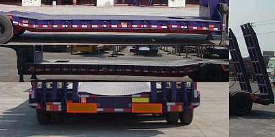 Shunyun  HYY9351TDP Low flatbed semi-trailer