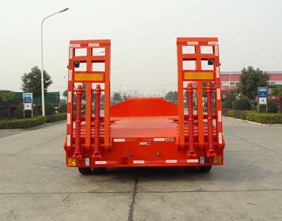 Huajun  ZCZ9230TD Low flatbed semi-trailer