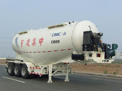 CIMC ZJV9401GFLLYD Medium density powder material transportation semi-trailer