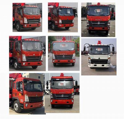 Haowo  ZZ5167JSQH4515E1 Vehicle mounted lifting and transportation vehicle