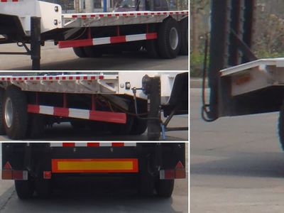 Jiangte brand automobiles JDF9400TDP Low flatbed semi-trailer