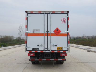 Jiangte brand automobiles JDF5040XRYB6 Flammable liquid box transport vehicle