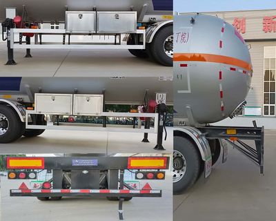 Juwang  ZJW9400GYQ02 Semi trailer for liquefied gas transportation