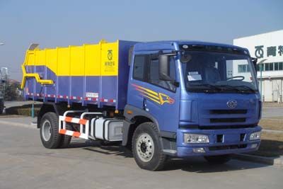 Qingte  QDT5160ZLJC Sealed self dumping garbage truck