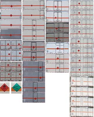 Shunfeng Zhizao  SFZ5120XRQC6 Flammable gas box transport vehicle