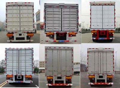 Liangshan Dongyue  CSQ9402XYK Wing opening box semi-trailer