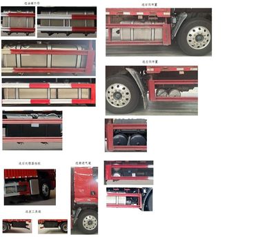 Chenglong  LZ5180CCYH5AC2 Grate type transport vehicle