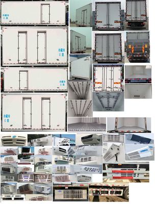 Foton  BJ5188XLCKPFKAD1 Refrigerated truck