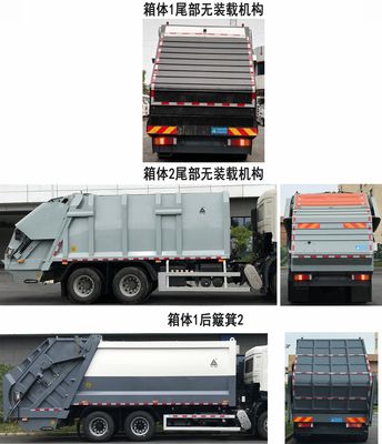 Sanli  CGJ5254ZYSDFE6 Compressed garbage truck