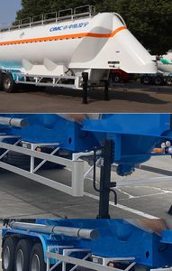 Lingyu  CLY9409GZWFL Tank transport semi-trailer for miscellaneous hazardous materials