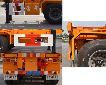 Xianghe brand automobile JJN9401TWY Transport semi-trailer of dangerous goods tank frame