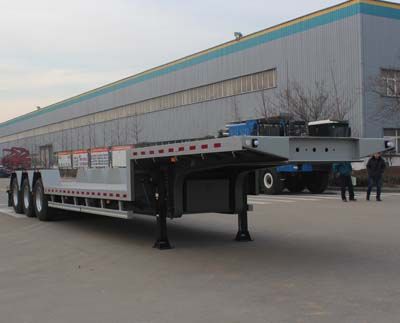 Wuyue  TAZ9404TPBC Flat transport semi-trailer