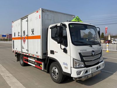 Chusheng  CSC5045XRGB6 Flammable solid box transport vehicle