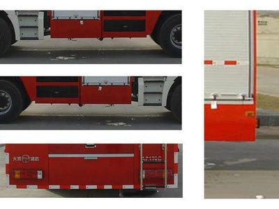 Tianhe  LLX5333GXFAP170Q Class A foam fire truck