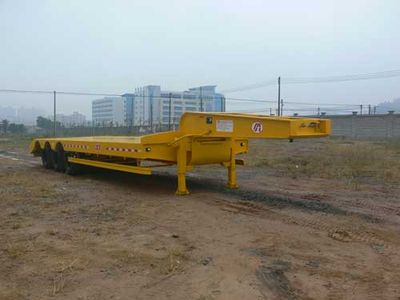 Mingwei  NHG9401TD Low flatbed semi-trailer