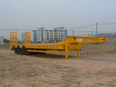 Mingwei  NHG9401TD Low flatbed semi-trailer