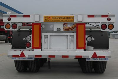 Jingyanggang  SFL9404TJZG Container transport semi-trailer