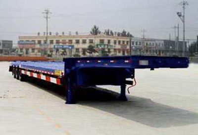 Mastercard CSQ9295TDP Low flatbed semi-trailer