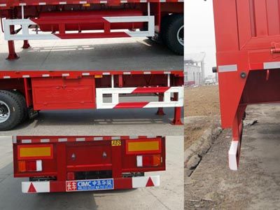 Huajun  ZCZ9400TYCHJB Material transport semi-trailer