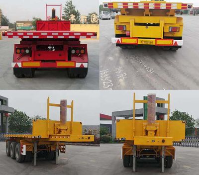 Zhiwo  LHW9401ZZXP Flat dump semi-trailer